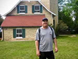 Eagle Bluff Lighthouse in Peninsula State Park, Fish Creek, Wisconsin