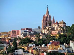 Rooftop view of San Miguel de Allende